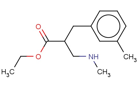 2-METHYLAMINOMETHYL-3-M-TOLYL-PROPIONIC ACID ETHYL ESTER
